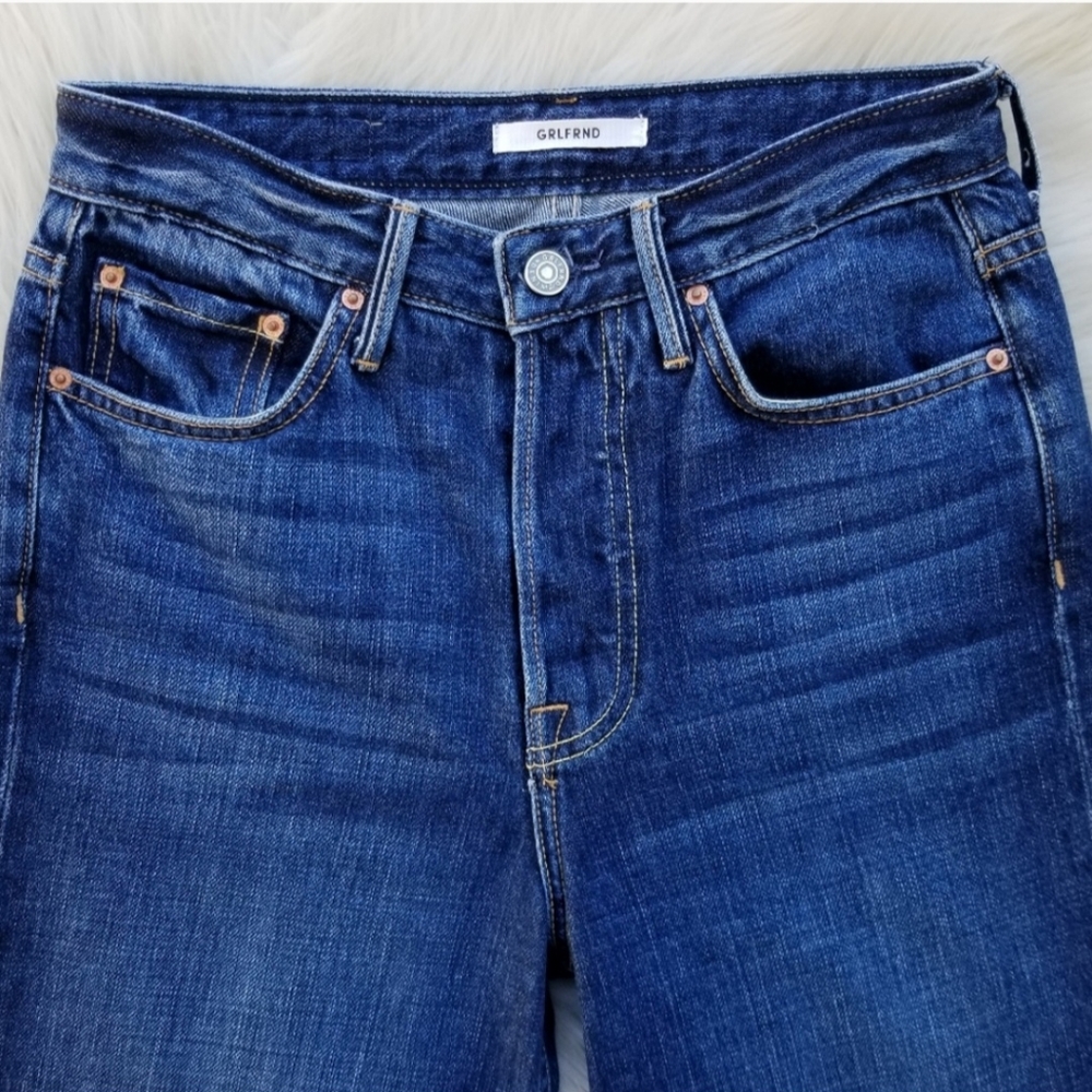 GRLFRND Bobbi Viva Forever High Rise Wide Leg Jeans Sz 26 - Picture 3 of 9